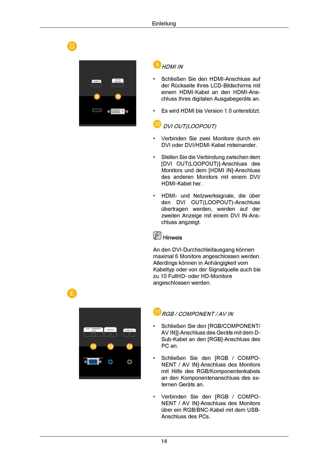 Samsung LH55LBPLBC/EN, LH40LBTLBC/EN, LH40LBPLBC/EN, LH55LBTLBC/EN, LH46LBTLBC/EN, LH46LBPLBC/EN manual Hdmi 