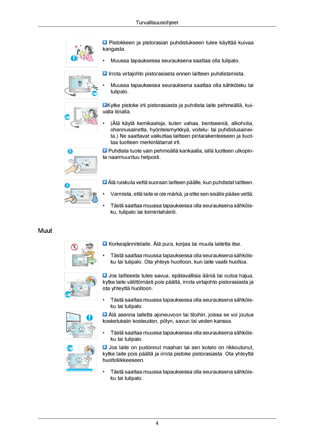 Samsung LH46LBPLBC/EN, LH40LBTLBC/EN, LH40LBPLBC/EN, LH55LBTLBC/EN, LH55LBPLBC/EN, LH46LBTLBC/EN manual Muut 