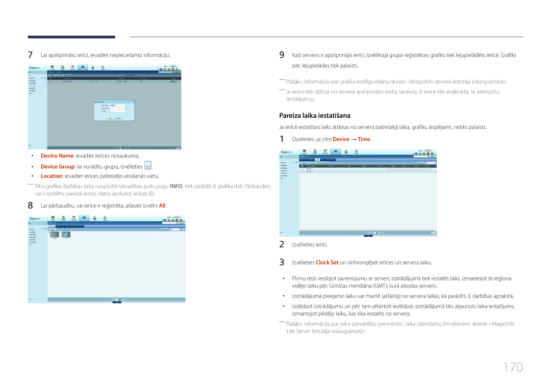 Samsung LH32MDCPLGC/EN, LH40MDCPLGC/EN, LH55MDCPLGC/EN, LH46MDCPLGC/EN manual 170, Pēc lejupielādes tiek palaists 