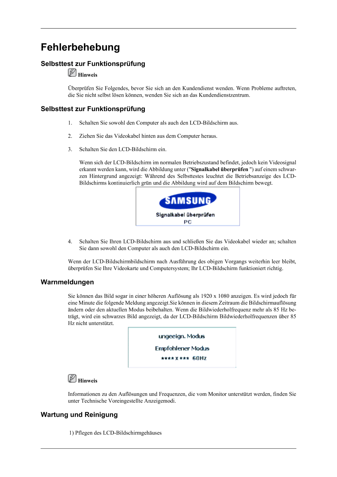 Samsung LH40MGFLBC/EN, LH40MGZLBC/EN manual 6HOEVWWHVWXUXQNWLRQVSUIXQJ, Duqphogxqjhq, DUWXQJXQG5HLQLJXQJ 