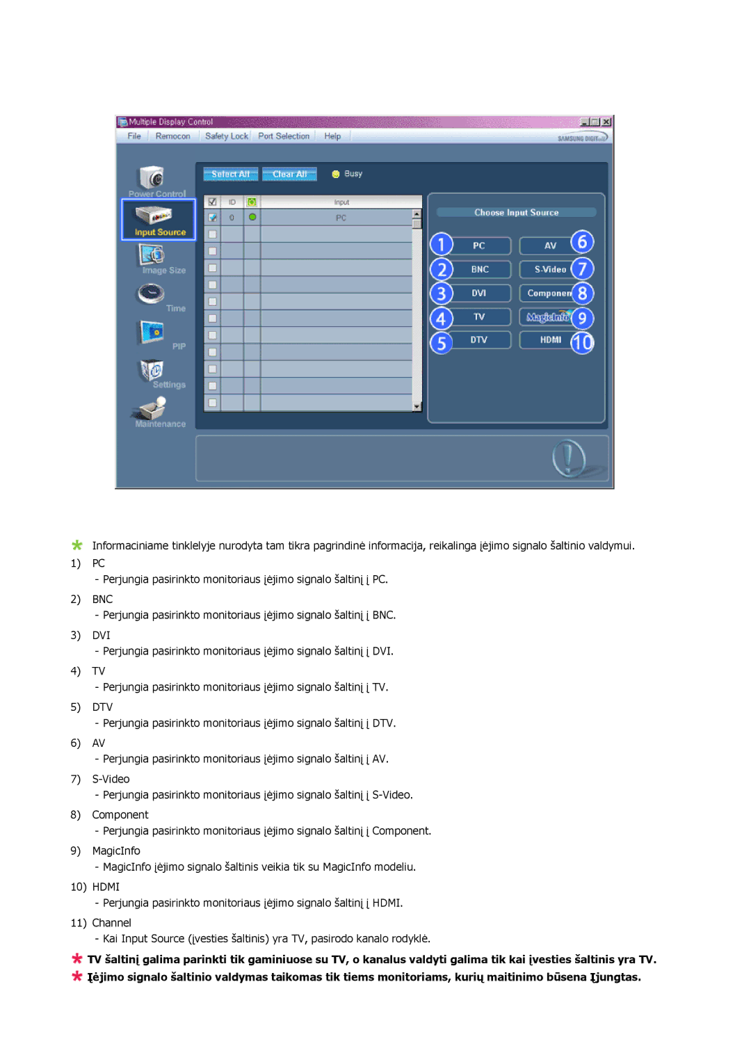 Samsung LH40MRTLBC/EN manual 