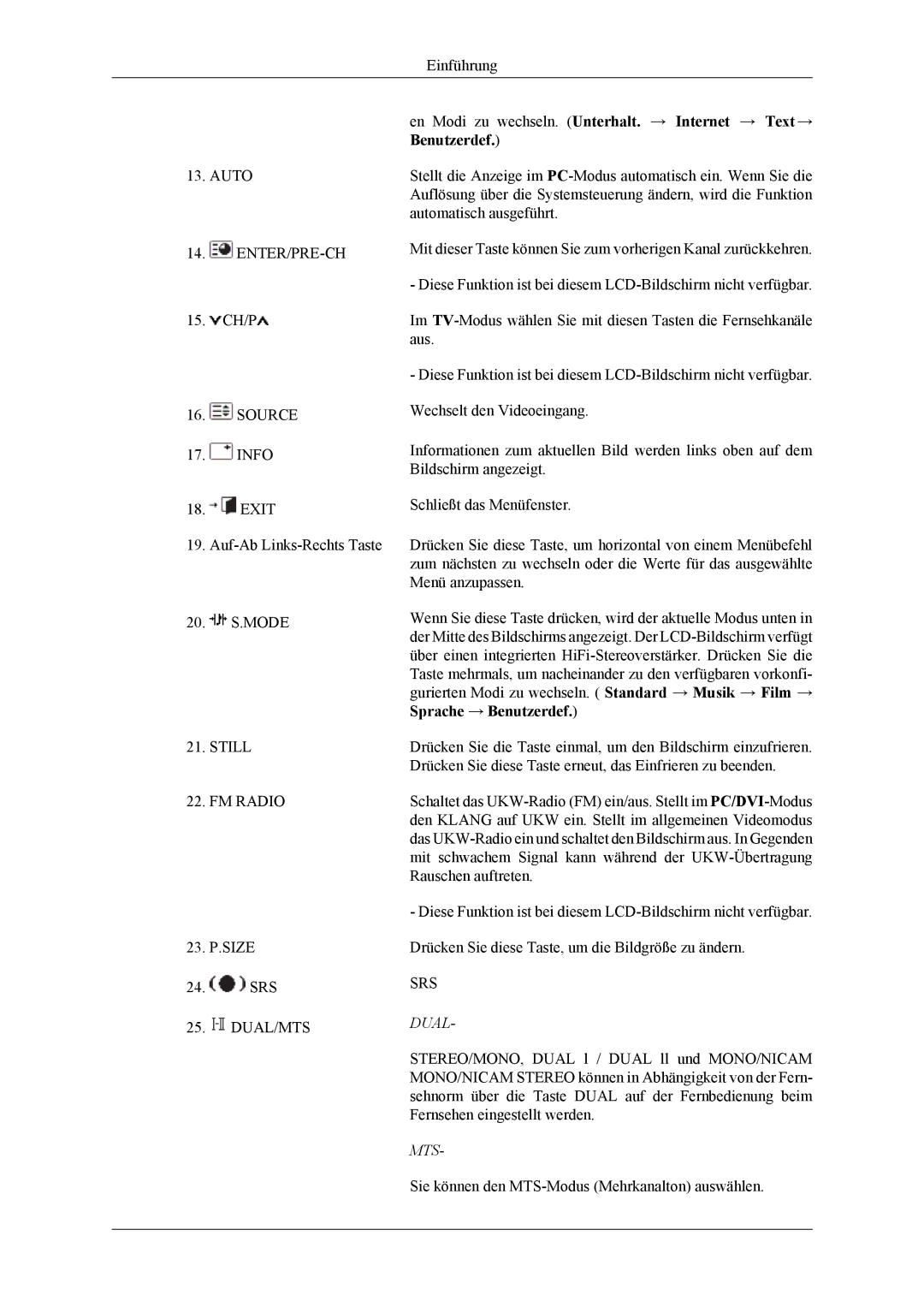 Samsung LH46MSTLBB/EN, LH40MSTABB/EN, LH46MSTABB/EN, LH46MSTLBM/EN, LH40MSTLBM/EN, LH40MSTLBB/EN manual Benutzerdef, Dual 