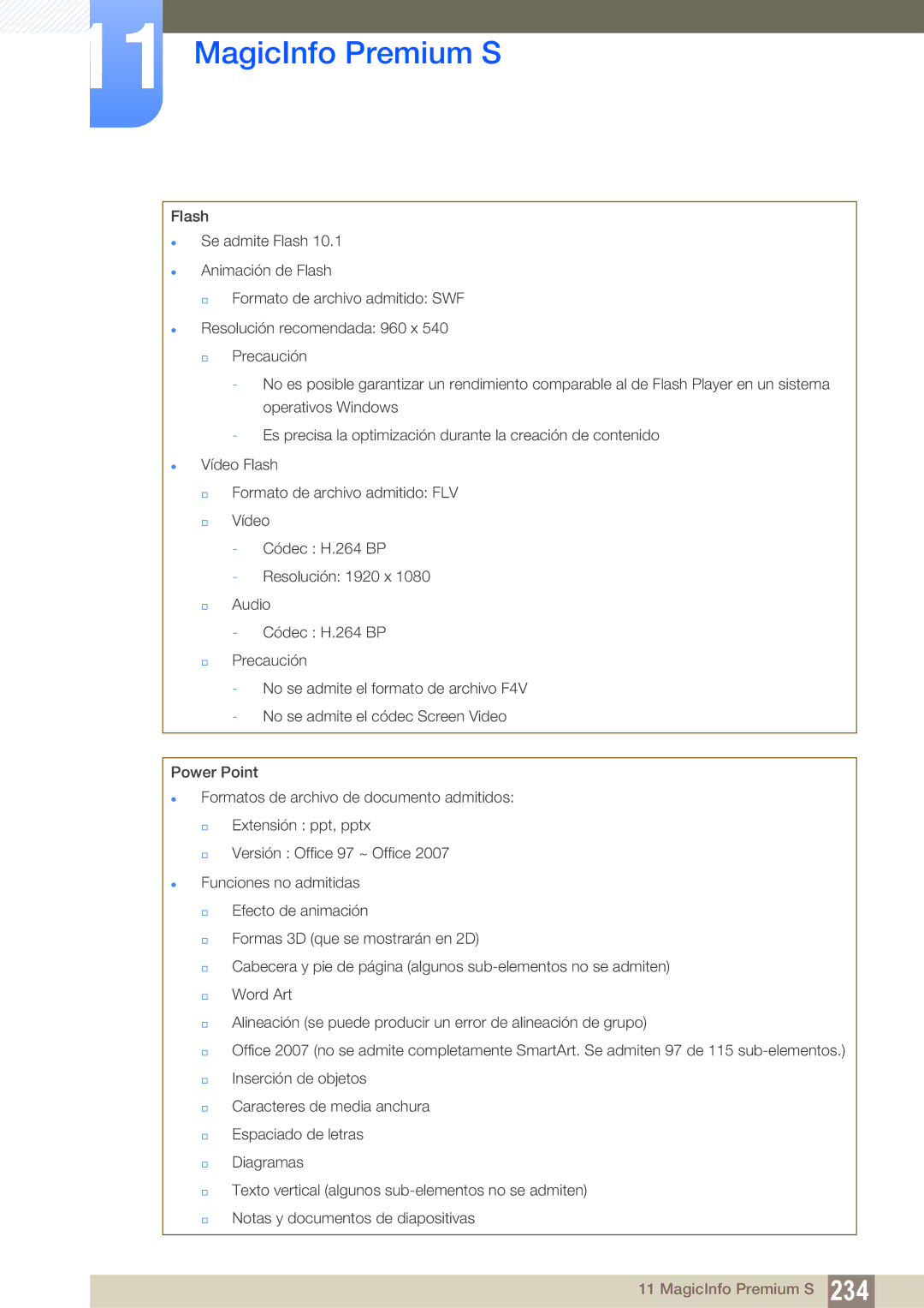 Samsung LH40DECPLBC/EN, LH40PECPLBC/EN, LH55PECPLBC/EN, LH46PECPLBC/EN, LH46DECPLBC/EN manual MagicInfo Premium S 