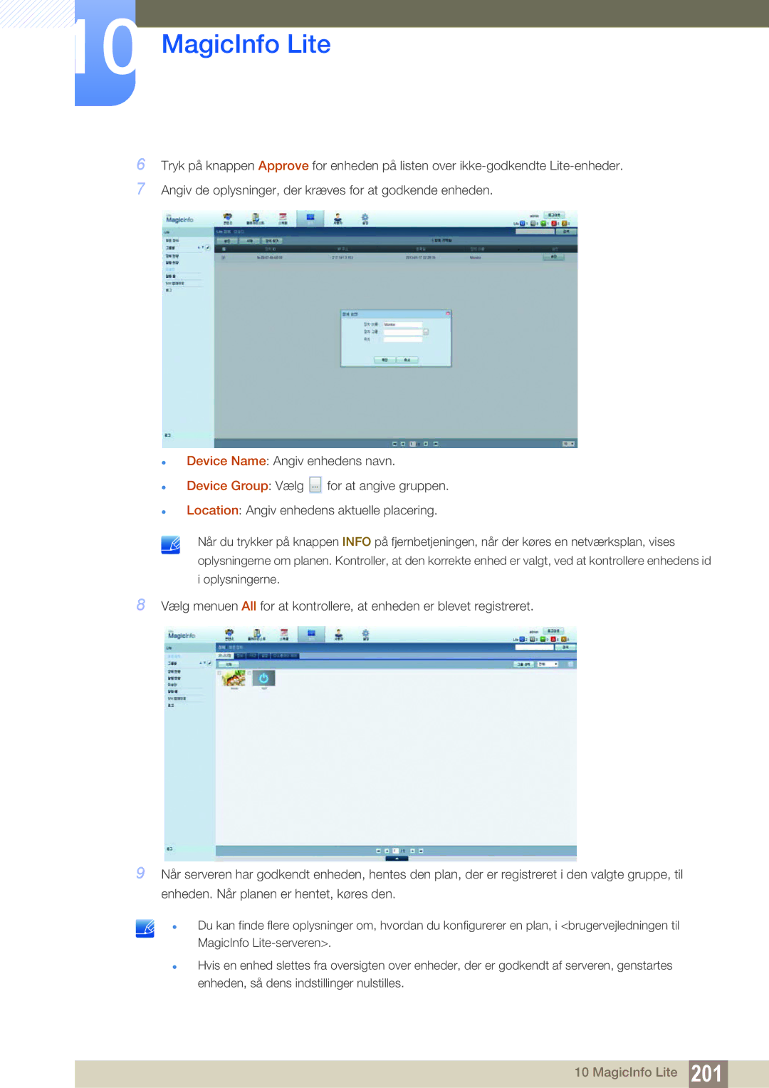 Samsung LH55PECPLBC/EN, LH40PECPLBC/EN, LH46PECPLBC/EN, LH46DECPLBC/EN, LH40DECPLBC/EN manual MagicInfo Lite 