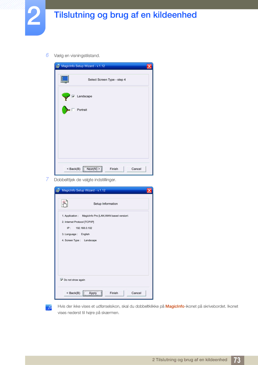 Samsung LH46DECPLBC/EN, LH40PECPLBC/EN, LH55PECPLBC/EN, LH46PECPLBC/EN, LH40DECPLBC/EN manual Vælg en visningstilstand 