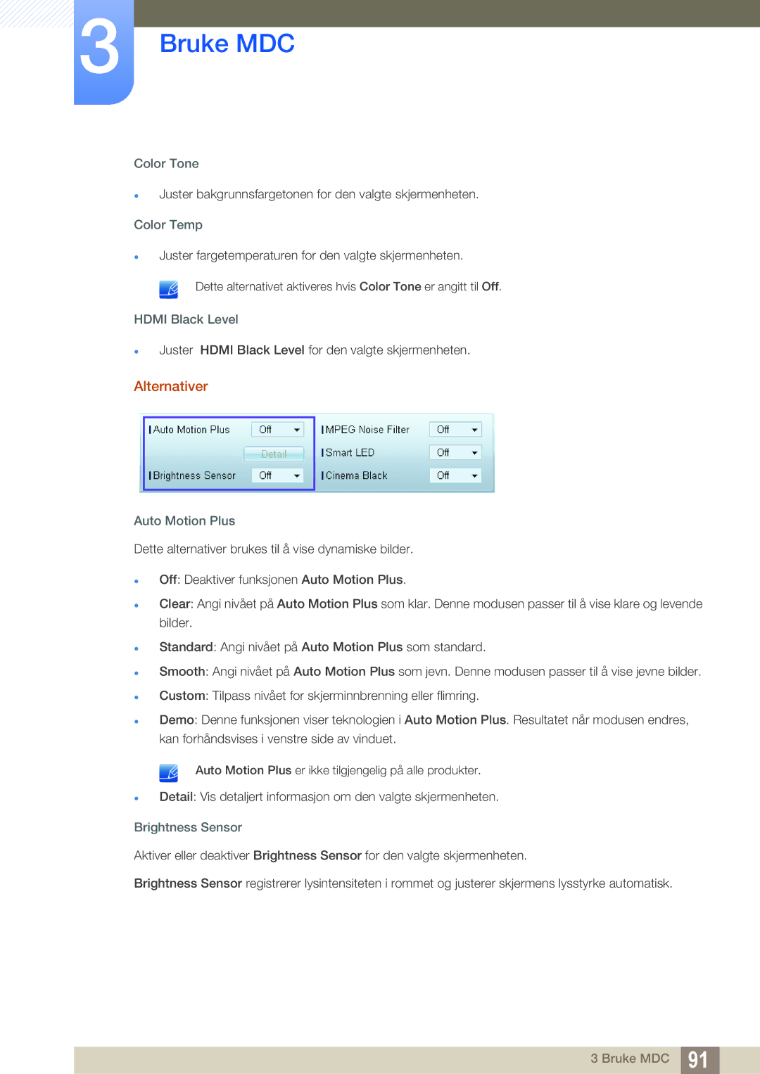 Samsung LH55PECPLBC/EN, LH40PECPLBC/EN, LH46PECPLBC/EN, LH46DECPLBC/EN, LH40DECPLBC/EN manual Alternativer 