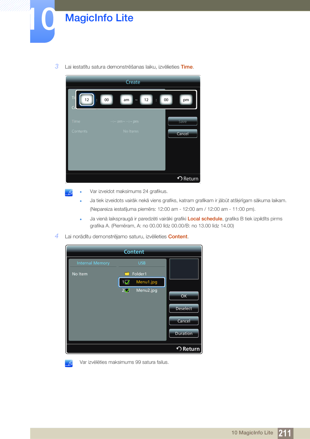 Samsung LH55PECPLBC/EN, LH40PECPLBC/EN, LH46PECPLBC/EN, LH46DECPLBC/EN, LH40DECPLBC/EN manual Content 