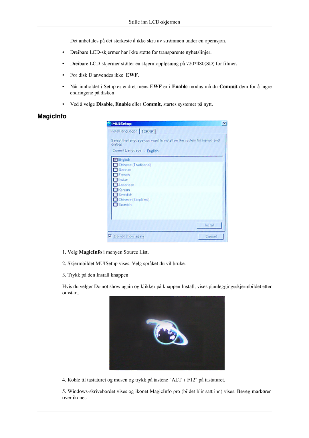 Samsung LH46TCTMBC/EN, LH40TCTMBC/EN manual MagicInfo 