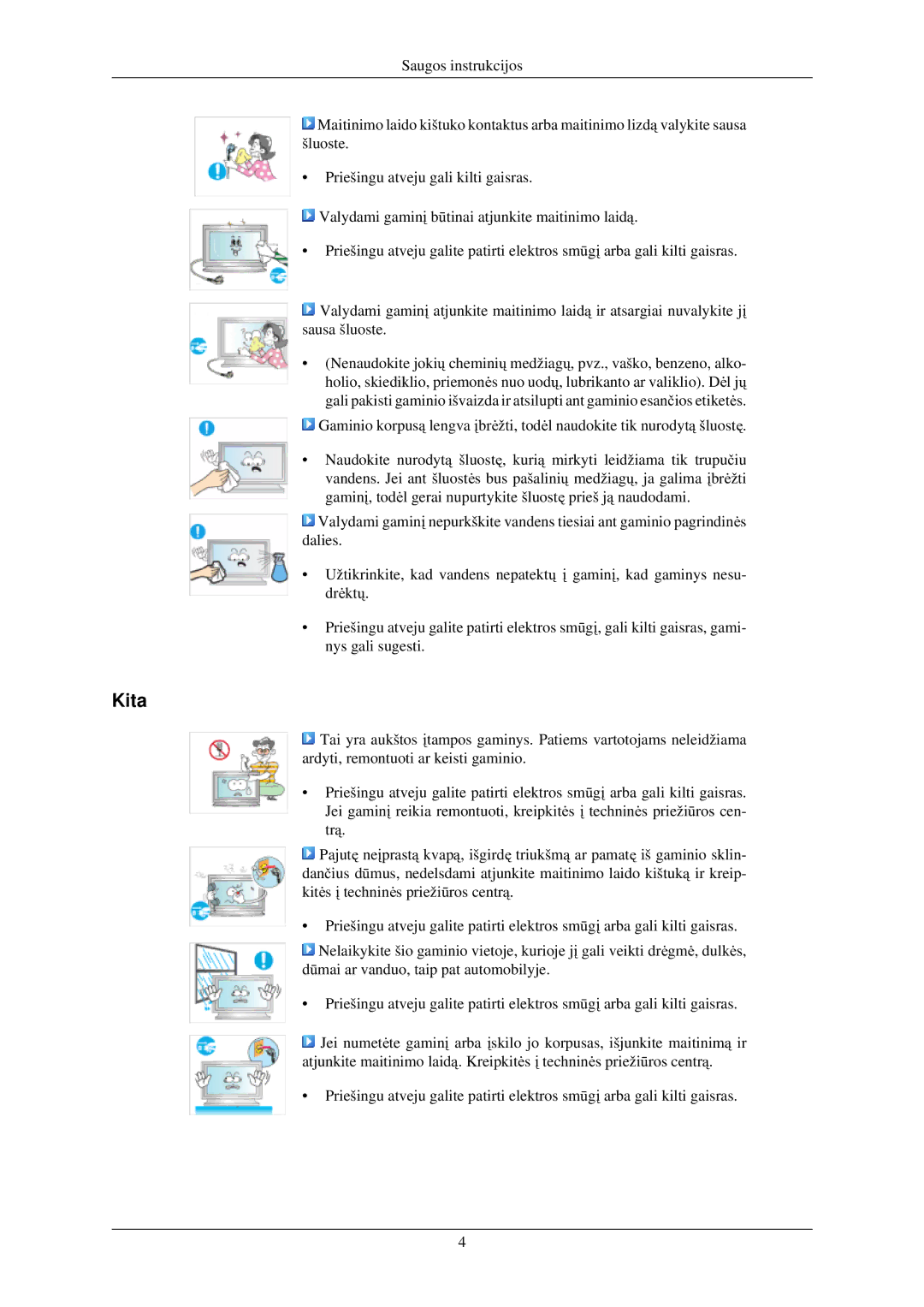 Samsung LH40TCUMBG/EN manual Kita 