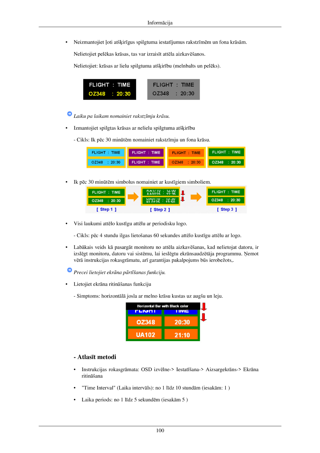 Samsung LH40TCUMBG/EN manual Atlasīt metodi 