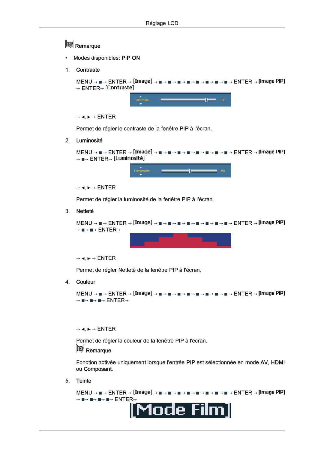 Samsung LH40BVTLBC/EN, LH46BVPLBF/EN, LH40BVPLBF/EN manual Menu → → Enter → → → → → → → → → → Enter → → → → → → ENTER→ 