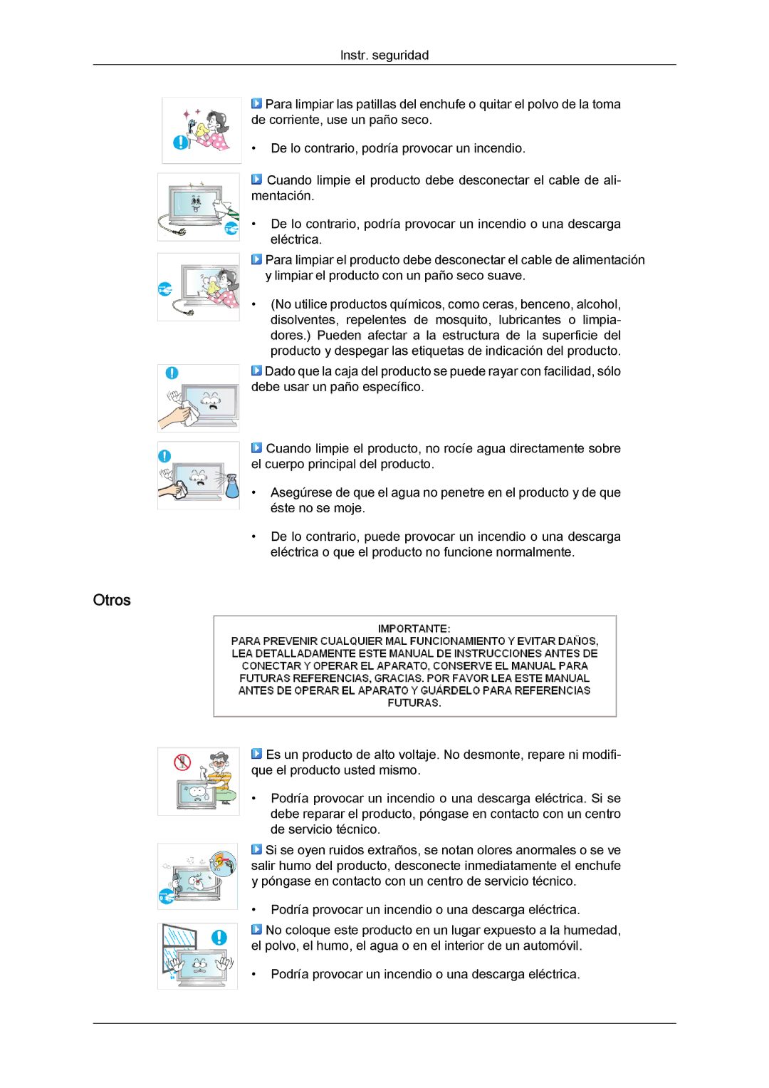 Samsung LH40BVTLBC/EN, LH46BVPLBF/EN, LH40BVPLBF/EN, LH46BVTLBC/EN manual Otros 