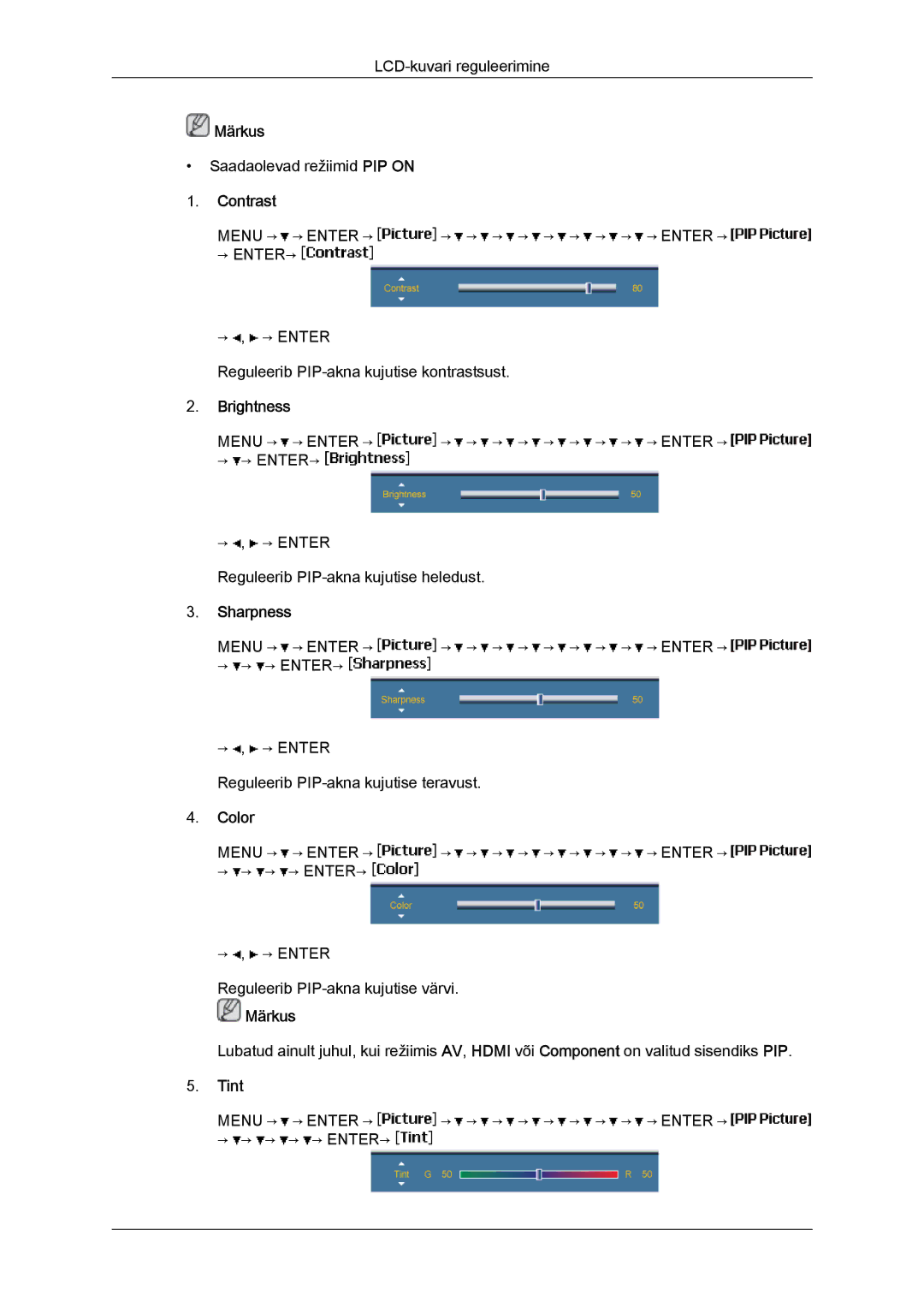 Samsung LH40BVTLBC/EN, LH46BVPLBF/EN manual Menu → → Enter → → → → → → → → → → Enter → → → → → → ENTER→ 