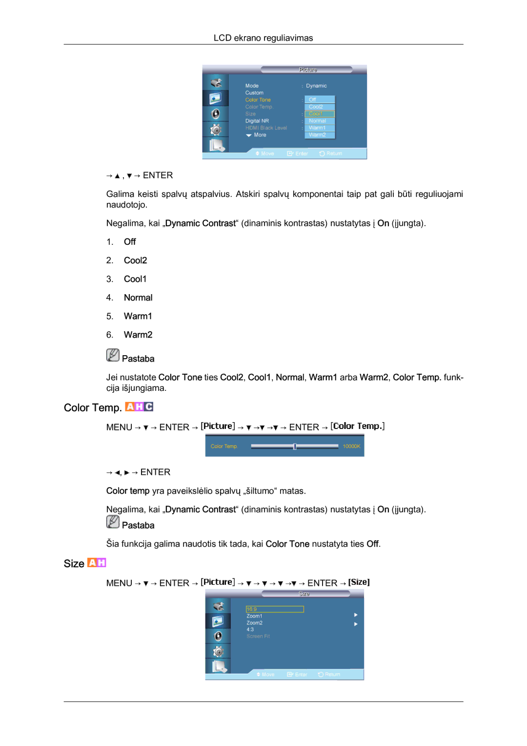 Samsung LH46BVPLBF/EN, LH40BVTLBC/EN manual Menu → → Enter → → → → → → Enter → 