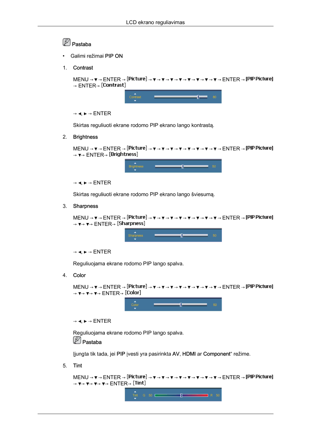 Samsung LH40BVTLBC/EN, LH46BVPLBF/EN manual Menu → → Enter → → → → → → → → → → Enter → → → → → → ENTER→ 