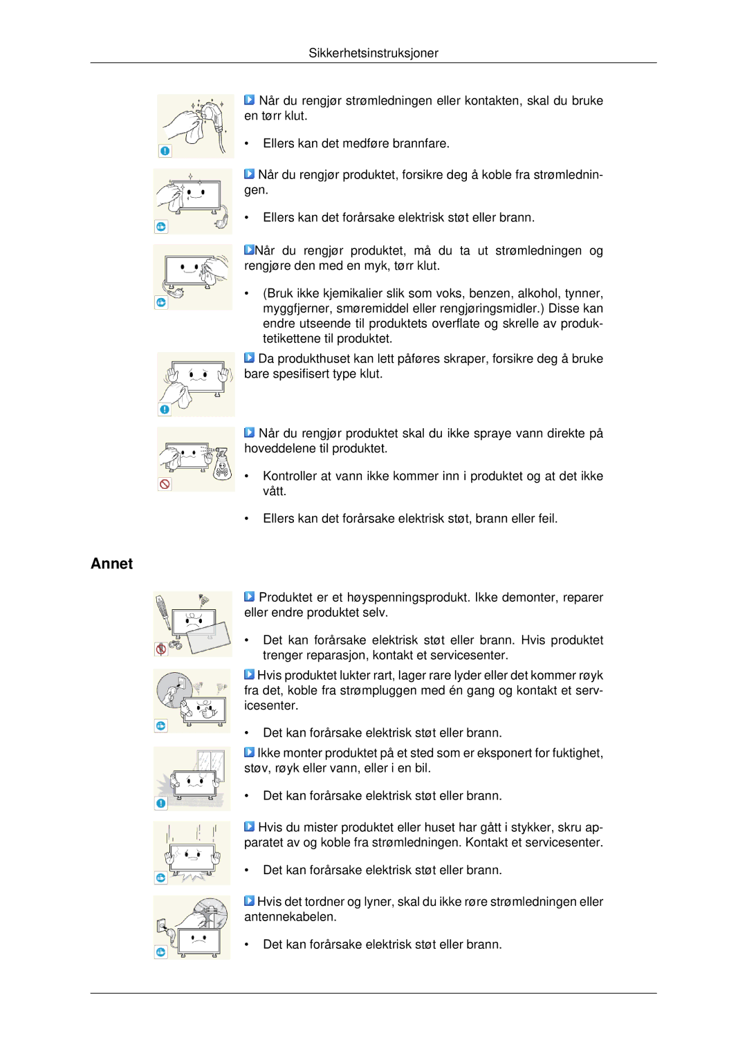 Samsung LH46CKQLBB/EN, LH46CBQLBB/EN, LH46CBULBB/EN, LH46CKPLBB/EN, LH46CKTLBB/EN, LH46CBSLBB/EN manual Annet 