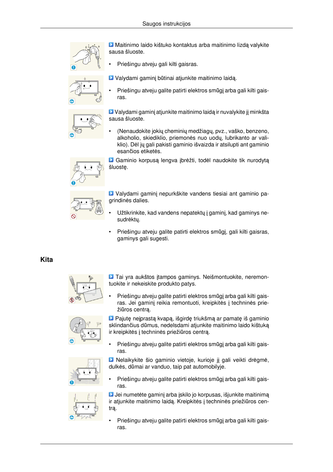 Samsung LH46CKTLBB/EN, LH46CBQLBB/EN manual Kita 