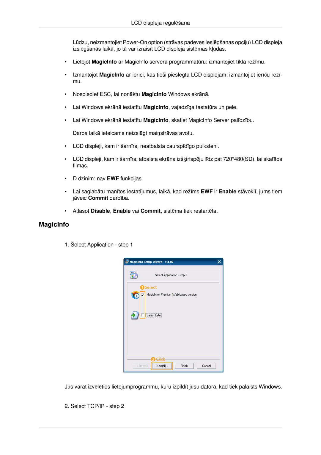 Samsung LH46CKTLBB/EN, LH46CBQLBB/EN manual MagicInfo 