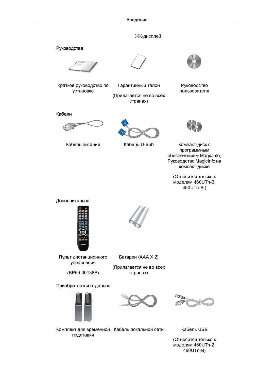 Samsung LH46CKTLBB/EN, LH46CBQLBB/EN manual Руководства 