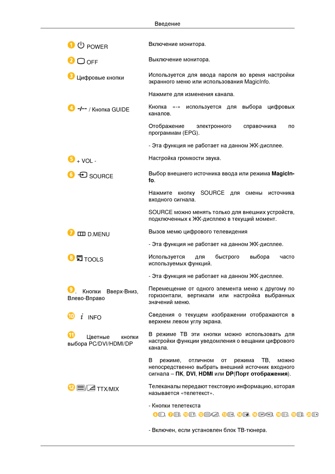 Samsung LH46CKTLBB/EN, LH46CBQLBB/EN manual Power 