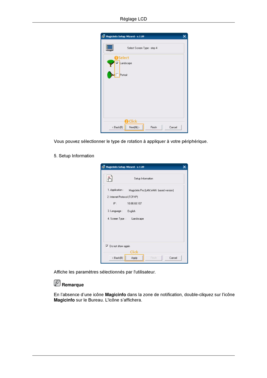 Samsung LH46CKQLBB/EN, LH46CBTLBB/EN, LH46CBQLBB/EN, LH46CBULBB/EN, LH46CKPLBB/EN, LH46CBPLBB/EN, LH46CKULBB/EN manual Remarque 