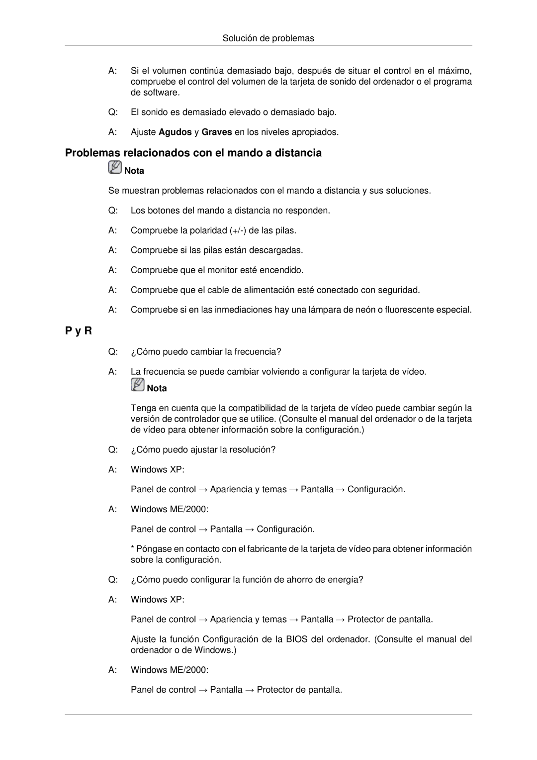 Samsung LH46CBPLBB/EN, LH46CBTLBB/EN, LH46CBQLBB/EN, LH46CBULBB/EN manual Problemas relacionados con el mando a distancia 