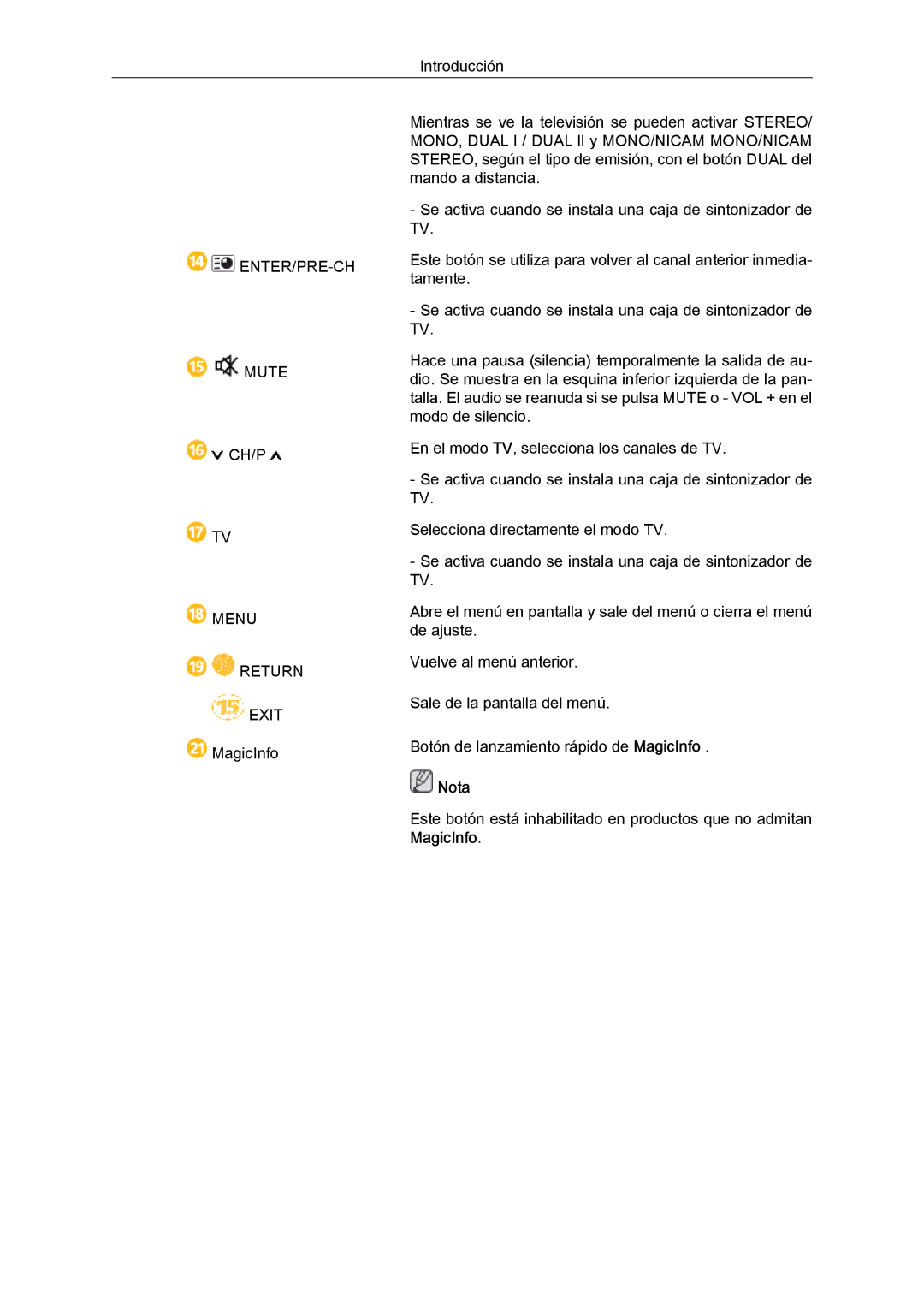 Samsung LH46MVTLBB/EN, LH46CBTLBB/EN, LH46CBQLBB/EN, LH46CBULBB/EN, LH46CKPLBB/EN, LH46CBPLBB/EN manual ENTER/PRE-CH Mute 