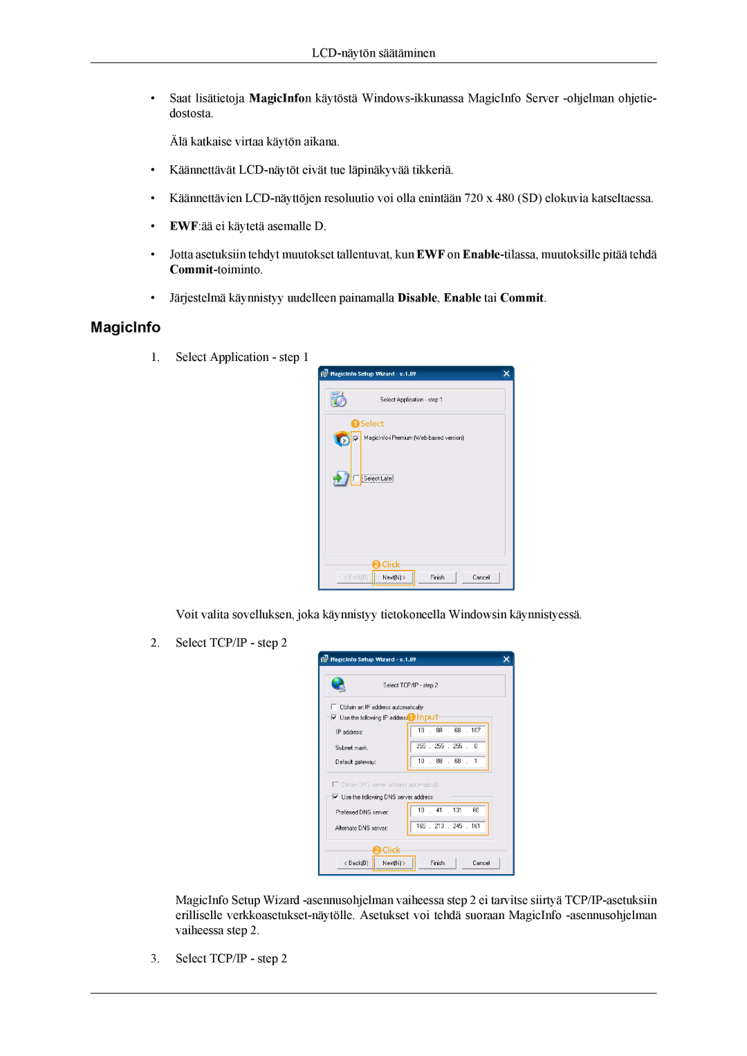 Samsung LH55CPPLBB/EN, LH46CPPLBB/EN manual MagicInfo 