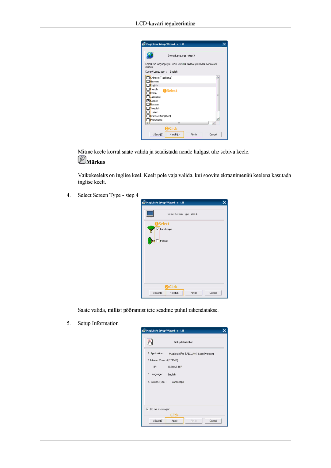 Samsung LH46CPPLBB/EN, LH55CPPLBB/EN manual Märkus 