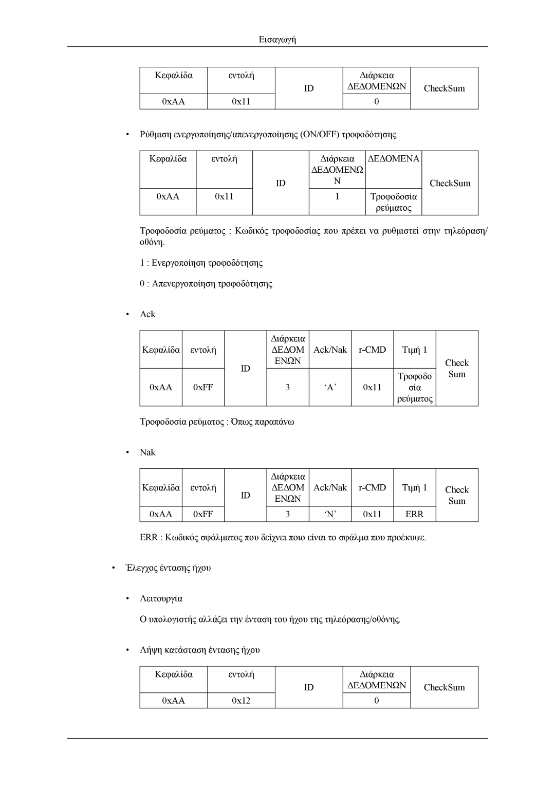 Samsung LH55CPPLBB/EN, LH46CPPLBB/EN manual Δεδομ 