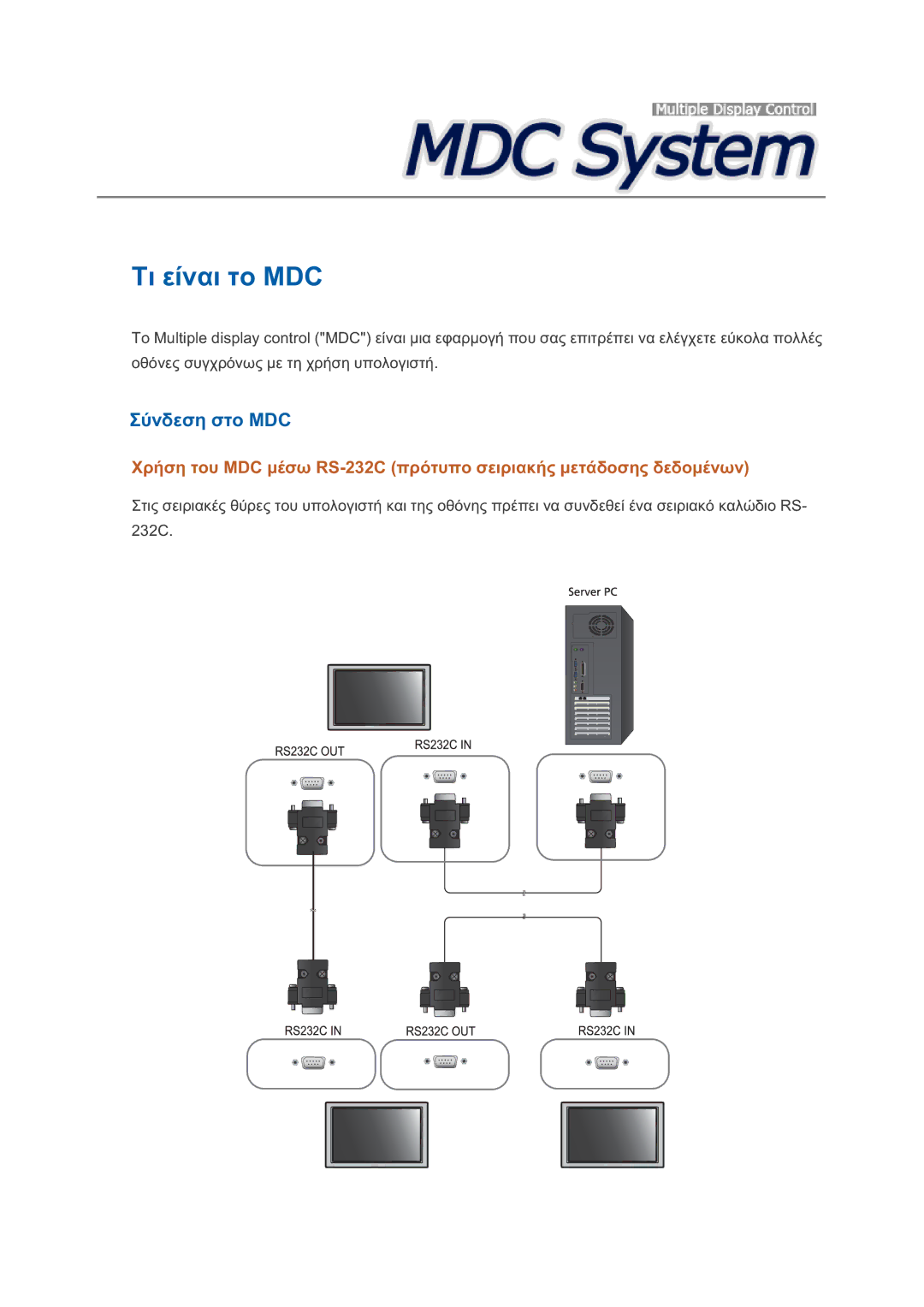 Samsung LH55CPPLBB/EN, LH46CPPLBB/EN manual Mdc 