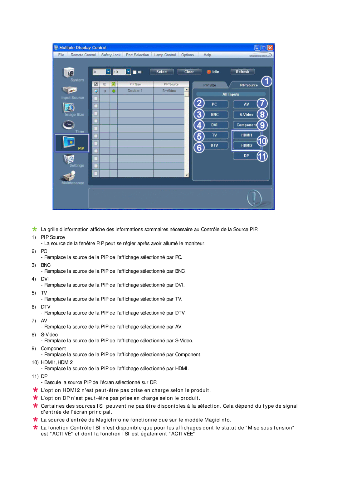 Samsung LH46CRPMBD/EN, LH46CRPMBC/EN, LH40CRPMBD/EN, LH40CRPMBC/EN manual HDMI1,HDMI2 