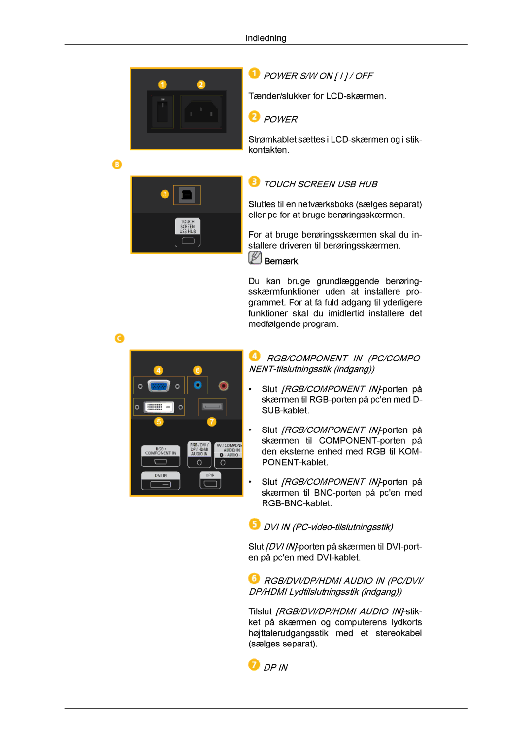 Samsung LH40CRPMBD/EN, LH46CRPMBD/EN, LH46CRPMBC/EN, LH40CRPMBC/EN manual Power 