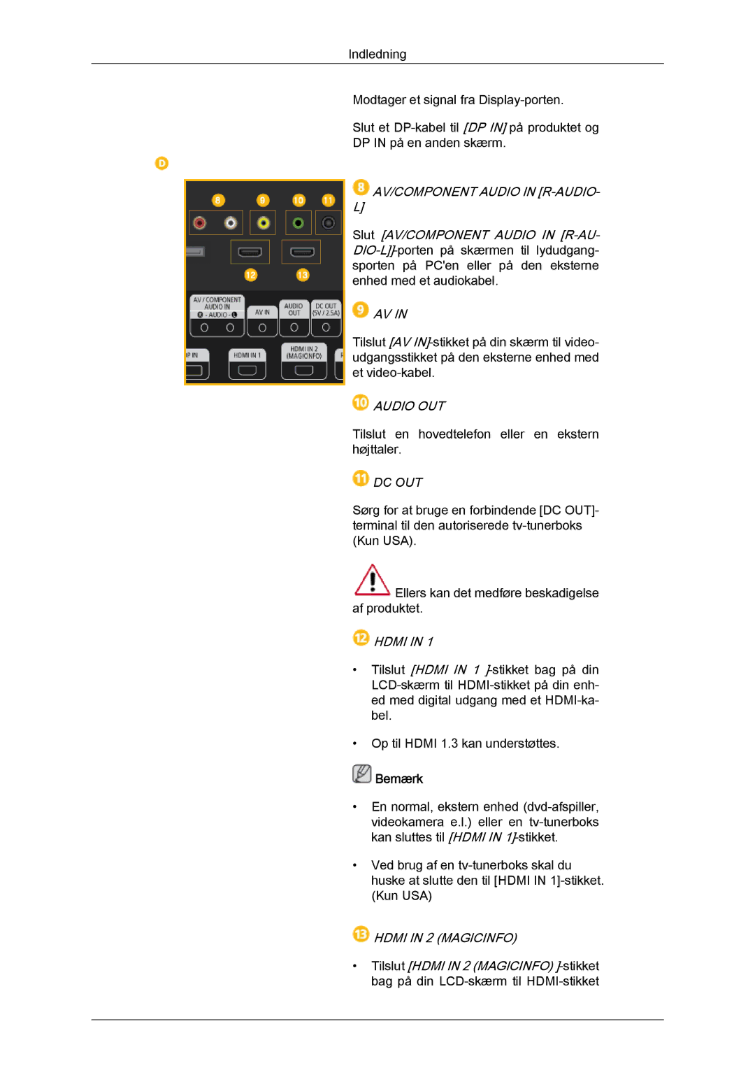 Samsung LH40CRPMBC/EN, LH46CRPMBD/EN, LH46CRPMBC/EN, LH40CRPMBD/EN manual Audio OUT 