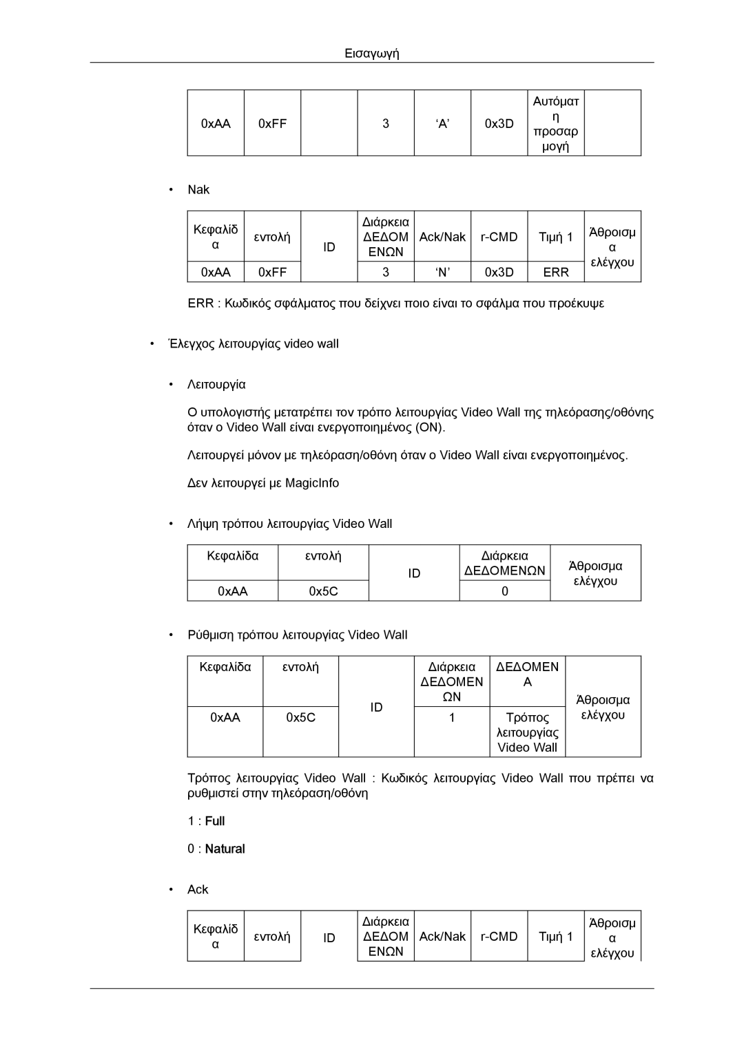 Samsung LH40CSPLBC/EN, LH46CSPLBC/EN manual Natural 