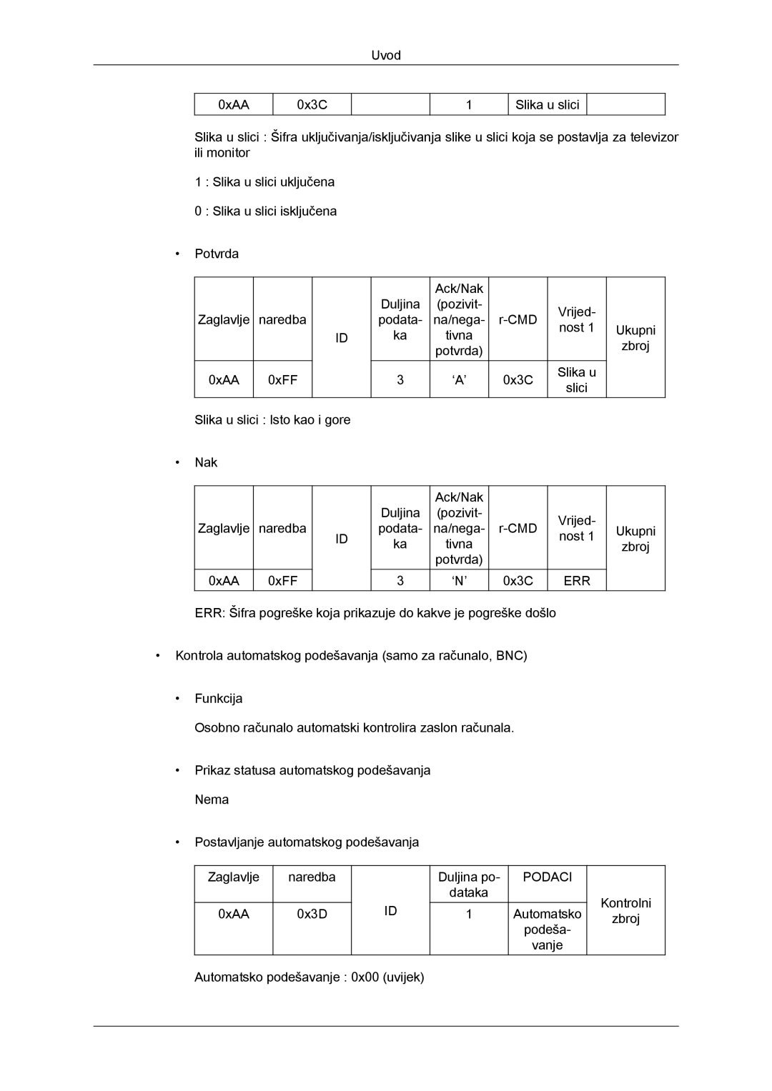 Samsung LH40CSPLBC/EN, LH46CSPLBC/EN manual Slici 