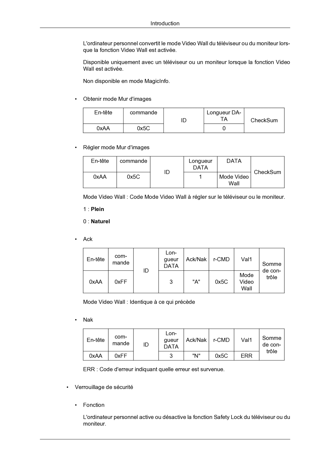 Samsung LH46DRBPLBB/EN manual Plein Naturel 