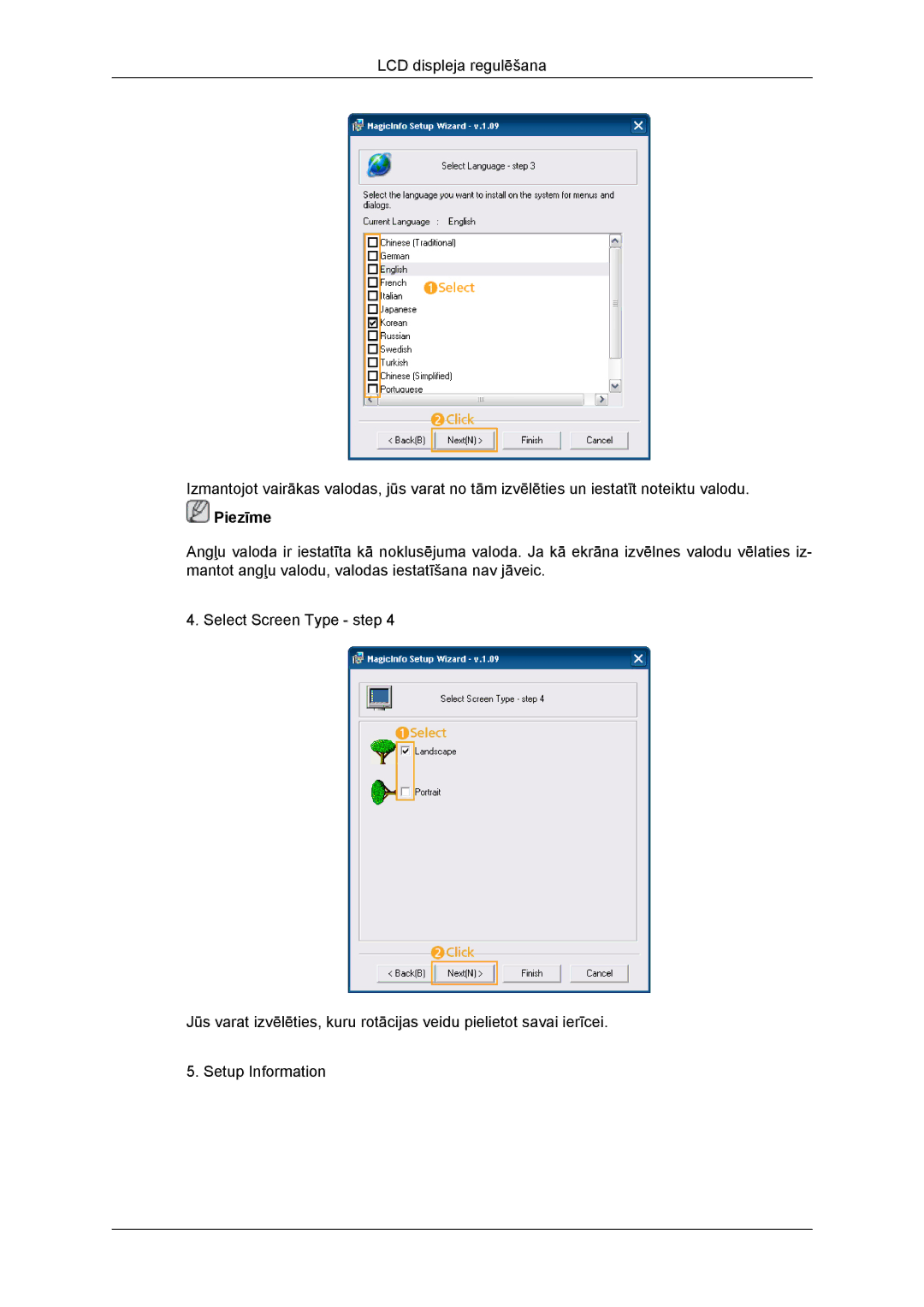 Samsung LH46DRBPLBB/EN manual Piezīme 