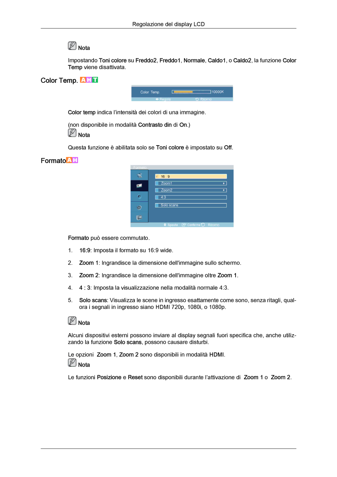 Samsung LH46DRPPBE/EN manual Color Temp 