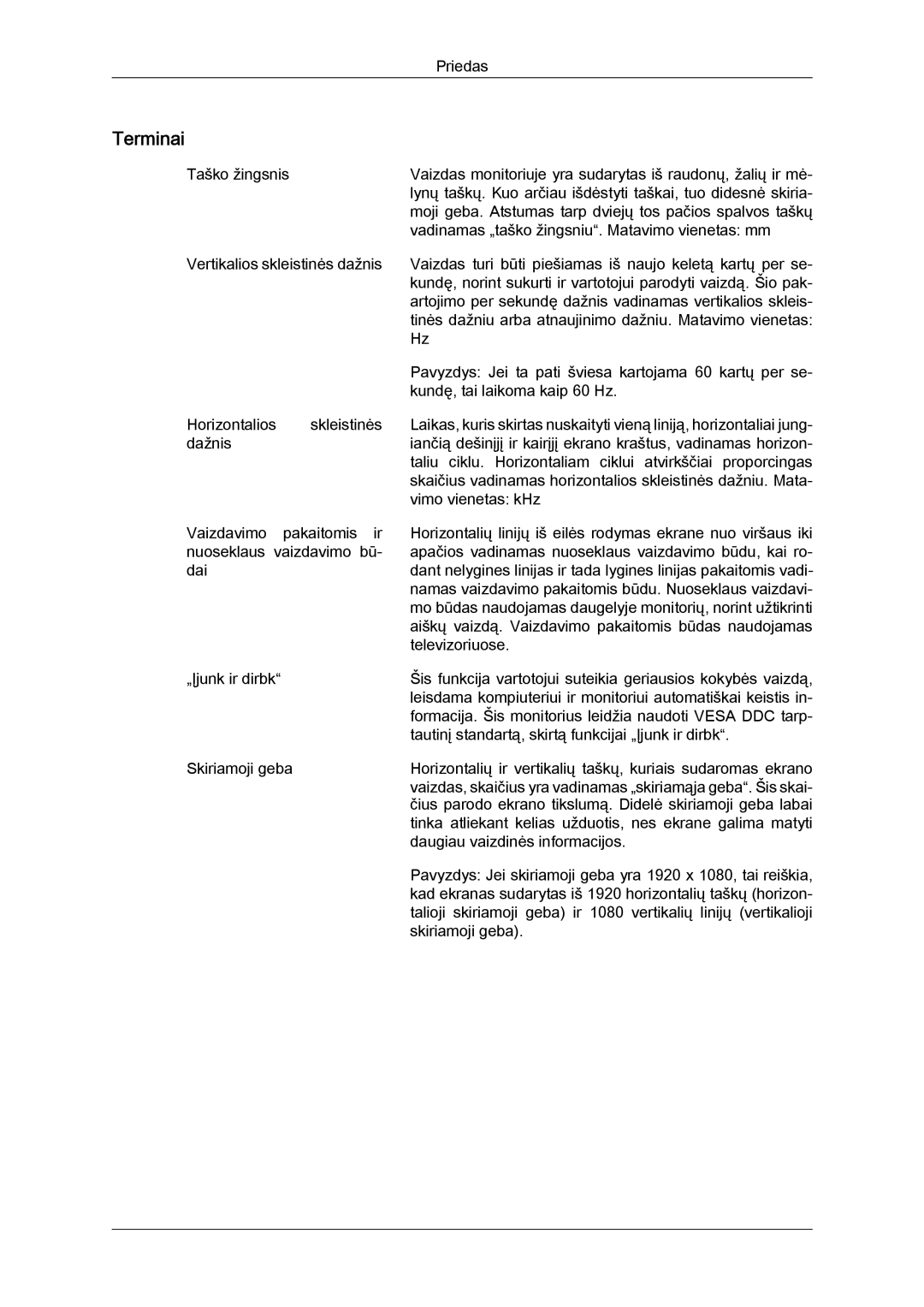 Samsung LH46GWPLBC/EN manual Terminai 