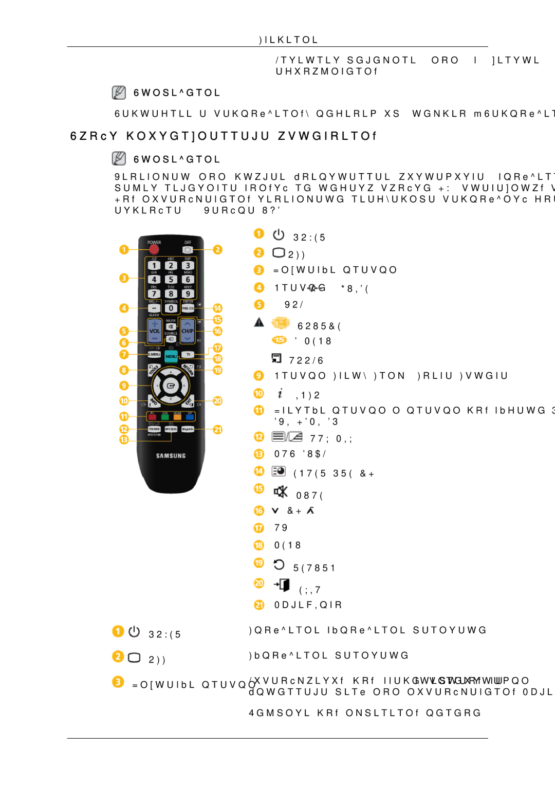 Samsung LH46GWPLBC/EN manual Пульт дистанционного управления, Menu Return Exit 