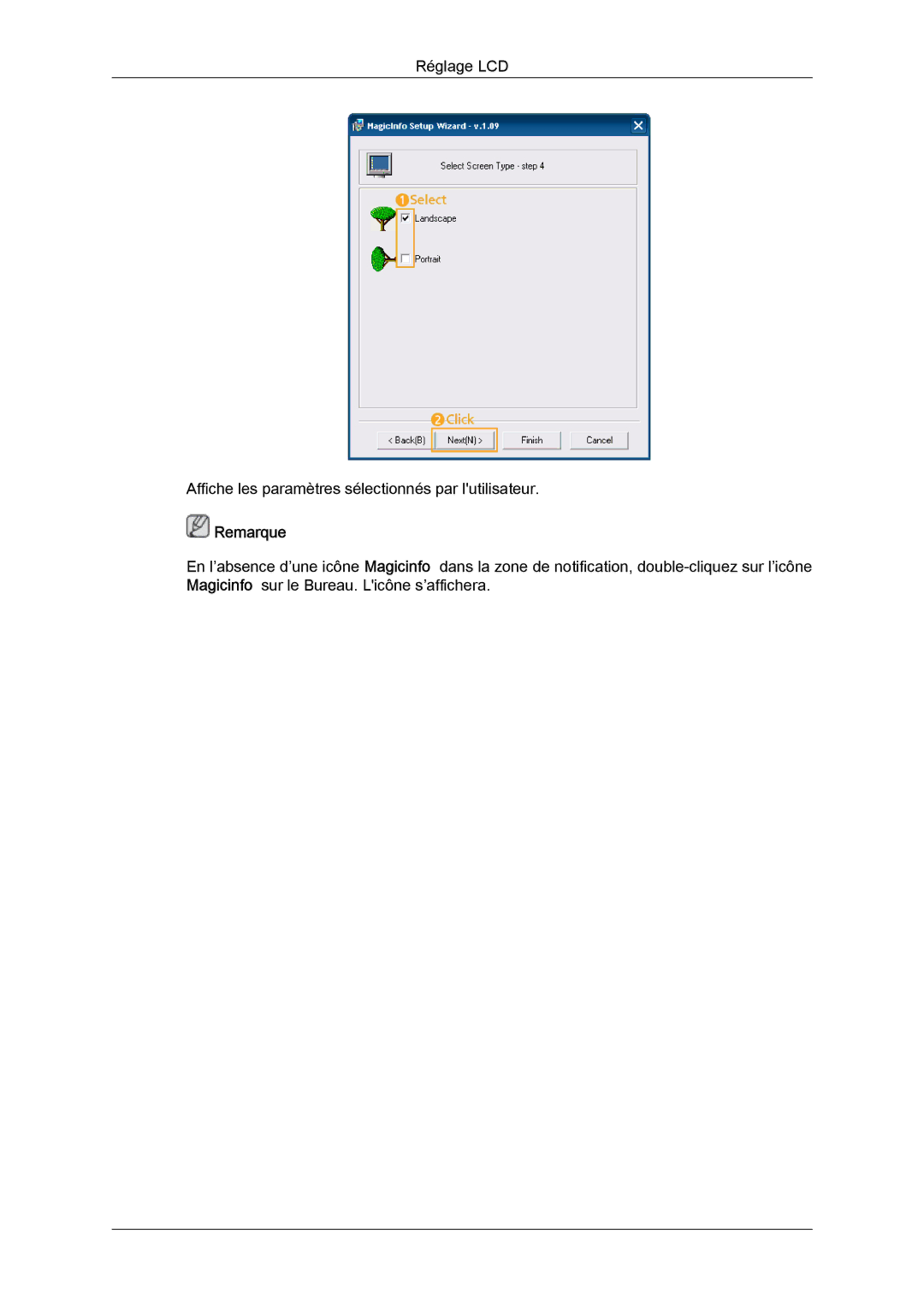 Samsung LH46HBPLBC/EN, LH40HBPLBC/EN manual Remarque 