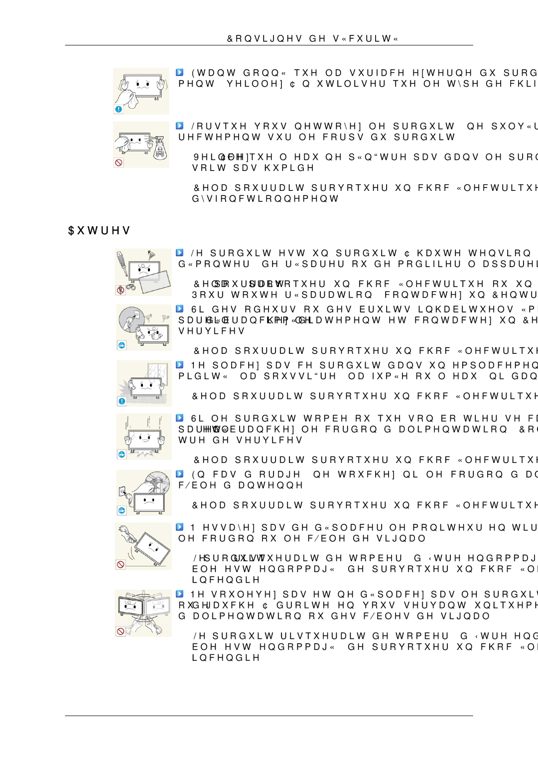 Samsung LH46HBPLBC/EN, LH40HBPLBC/EN manual Autres 