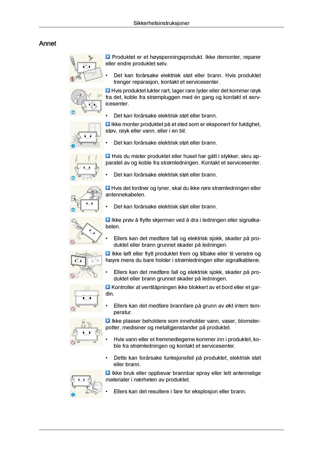 Samsung LH46HBPLBC/EN, LH40HBPLBC/EN manual Annet 