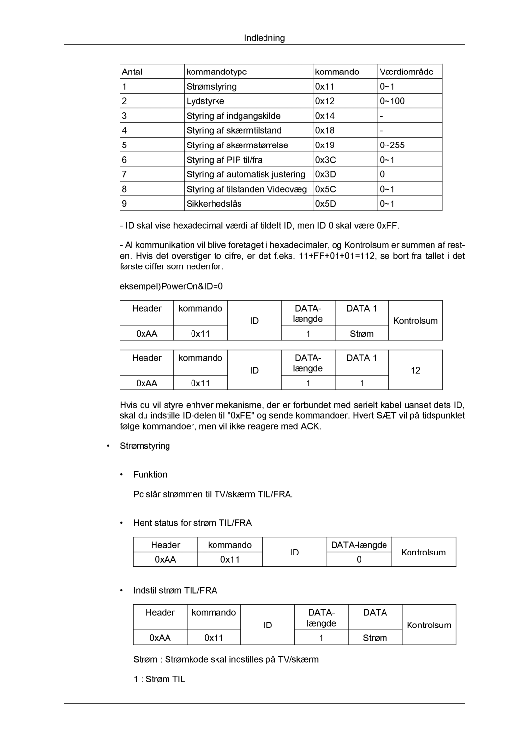 Samsung LH46HBPLBC/EN, LH40HBPLBC/EN manual Længde 