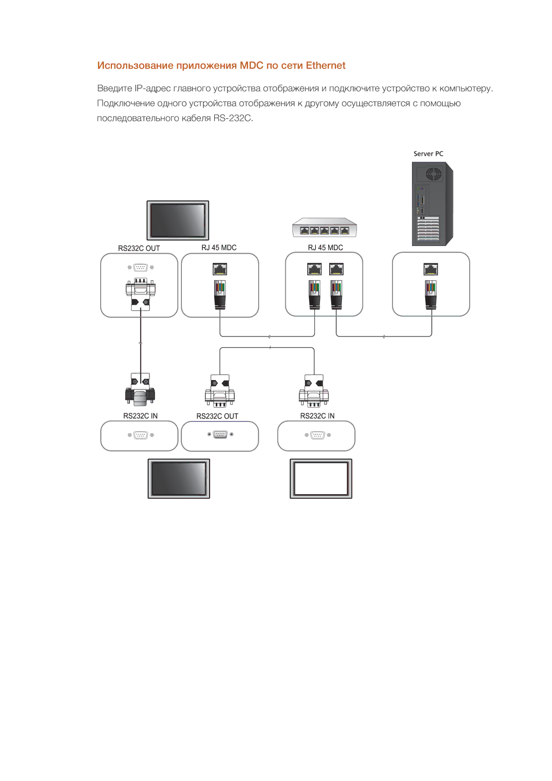 Samsung LH40HBPLBC/EN, LH46HBPLBC/EN manual Ethernet 