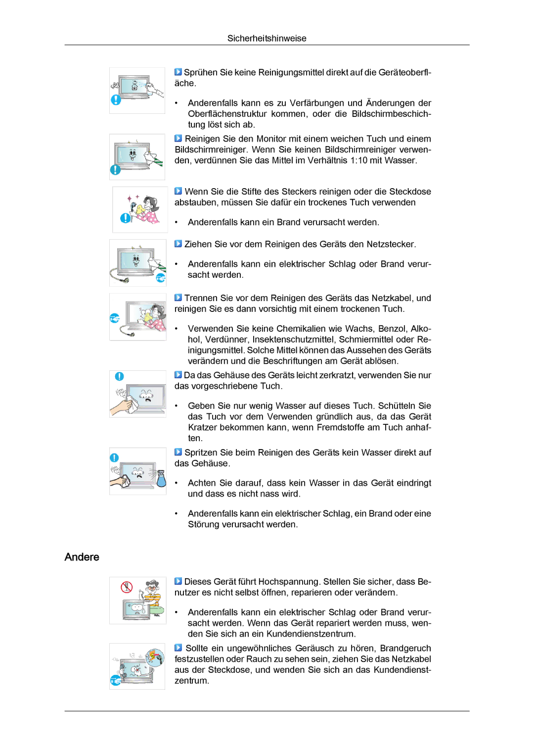 Samsung LH40MGTLBC/EN, LH46MGTLBC/EN, LH40MGPLBC/EN, LH46MGPLBC/EN manual Andere 