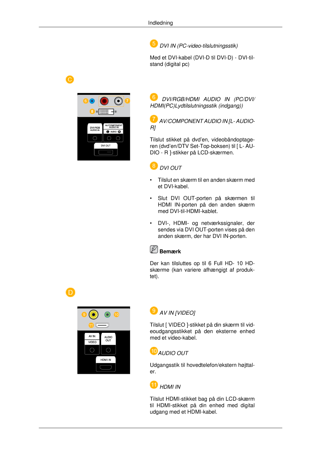 Samsung LH46MRPLBF/EN, LH40MRTLBC/EN, LH40MRPLBF/EN, LH46MRTLBC/EN, LH46MSTLBB/EN manual Audio OUT 