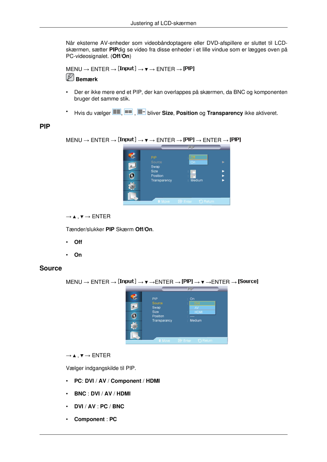 Samsung LH46MSTLBB/EN, LH46MRPLBF/EN, LH40MRTLBC/EN, LH40MRPLBF/EN, LH46MRTLBC/EN manual Source, Off 