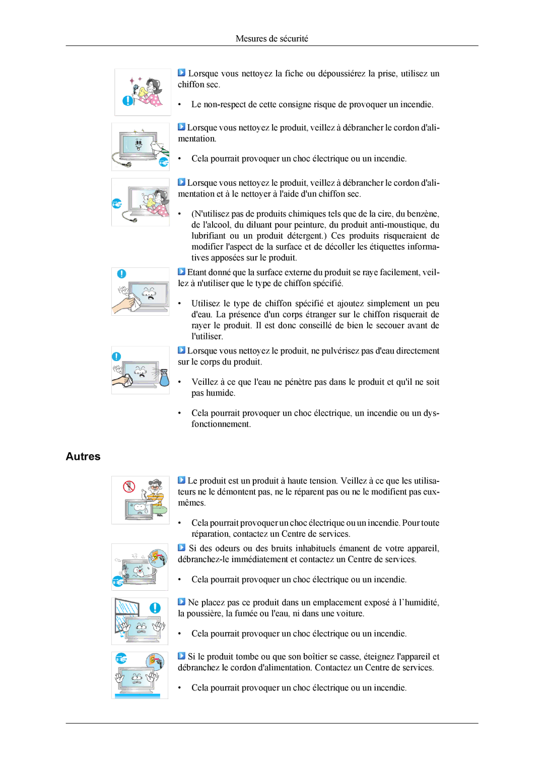 Samsung LH40MSPLBB/EN, LH46MSPLBM/EN, LH40MSPLBM/EN, LH46MSPLBB/EN manual Autres 